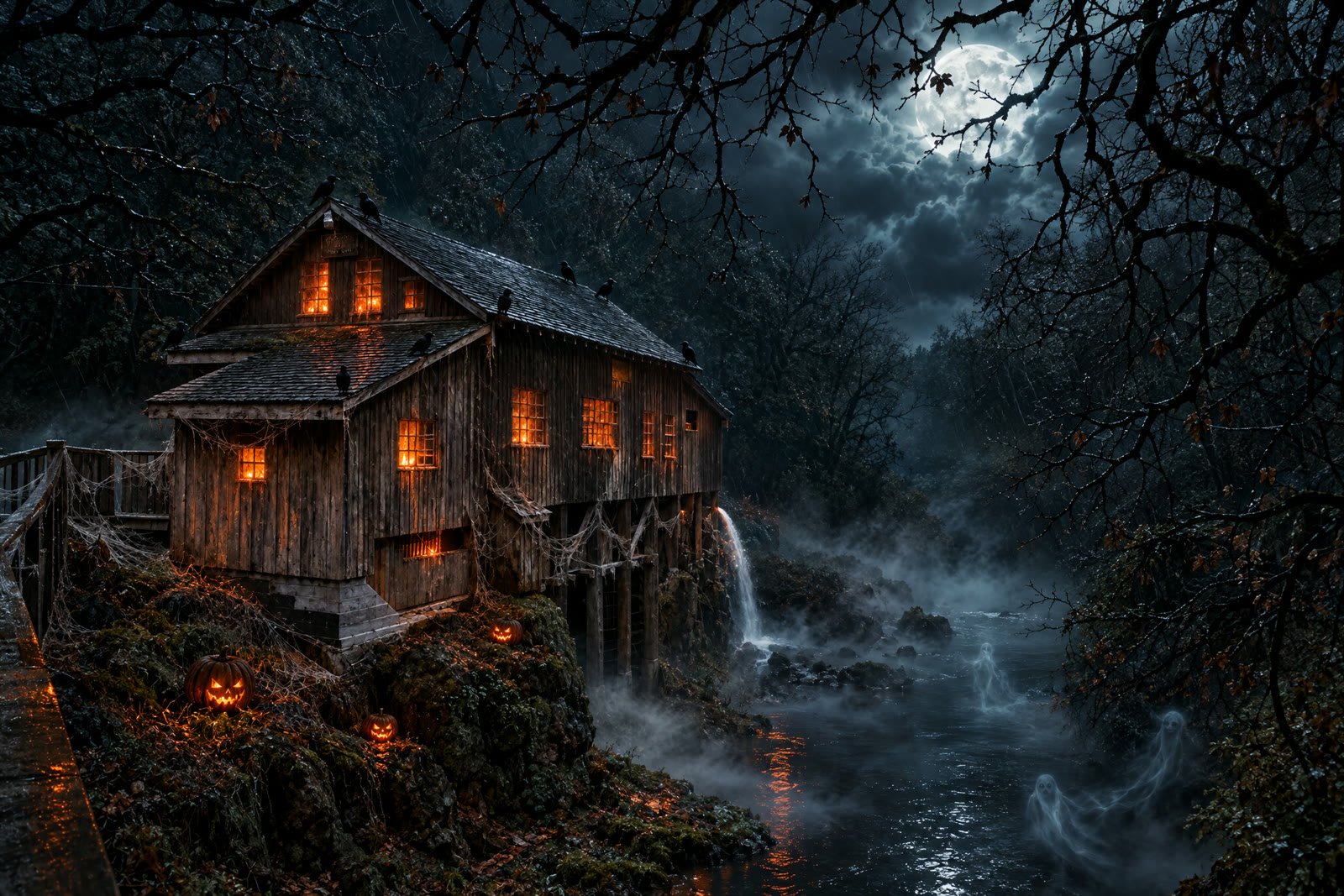 CEDAR CREEK MILL - haunted