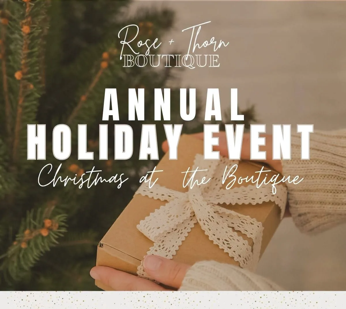 Christmas at Rose & Thorn Boutique
