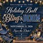 Bling & Denim Holiday Ball — Kelso-Longview Elks