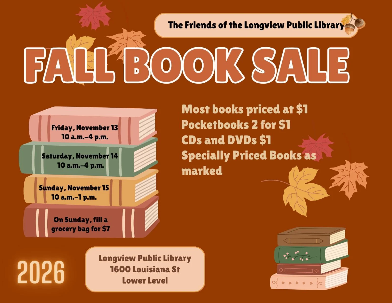 Fall Book Sale