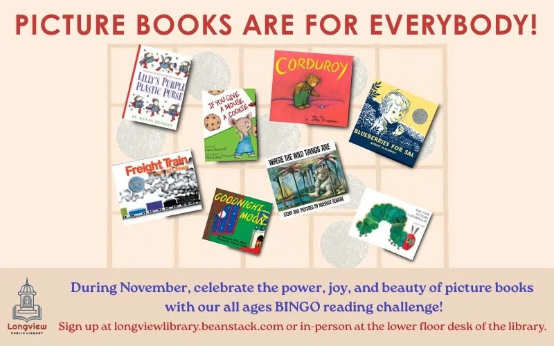Picture Book Month Bingo for All Ages!