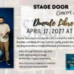 Stage Door Concert: Duende Libre Trio