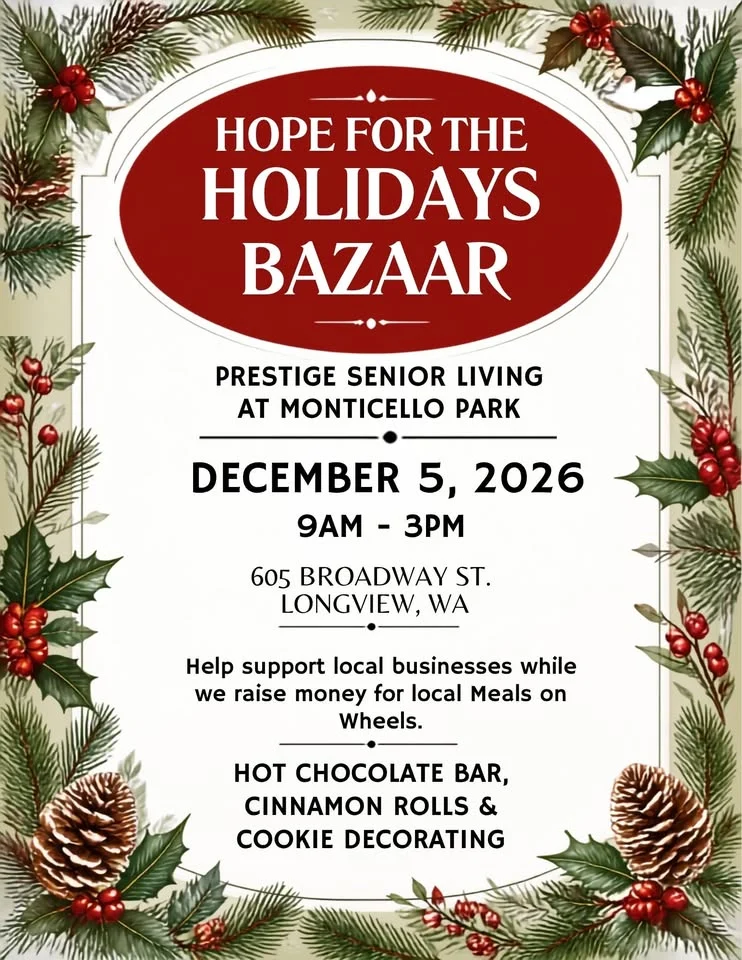 Seeking Vendors for Hope for the Holiday's Bazaar