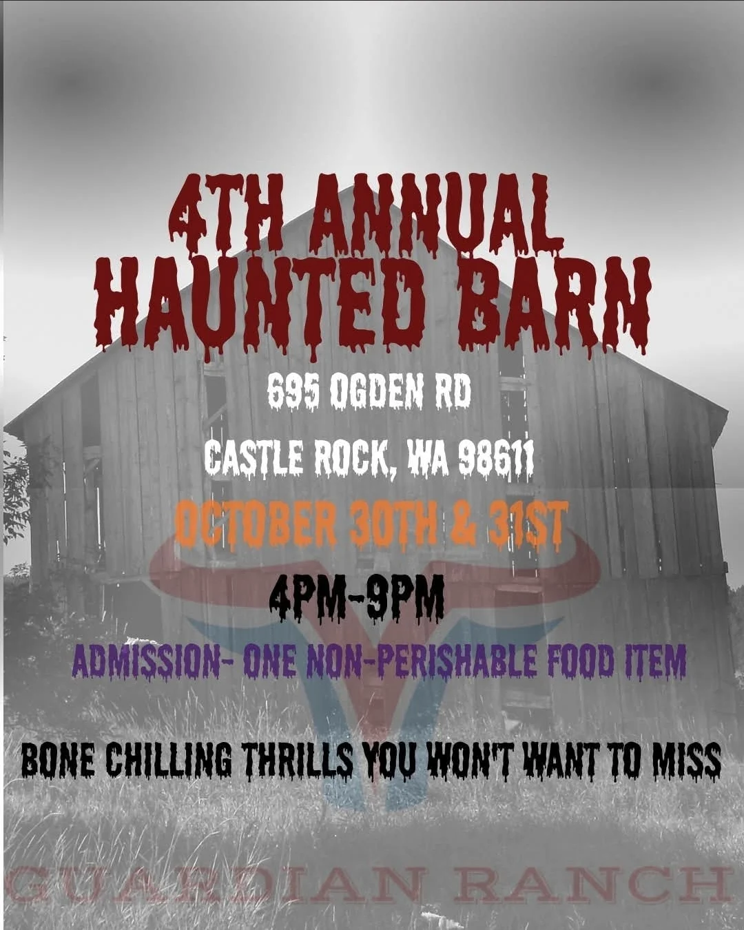 4th Annual Haunted Barn