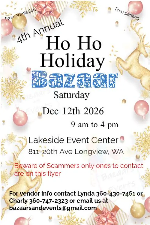 4th Annual Ho Ho Holiday Bazaar