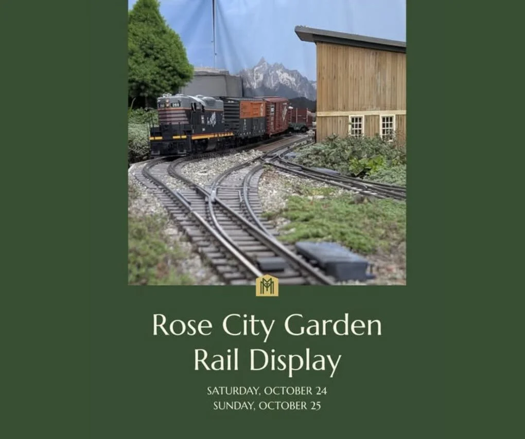 Rose City Garden Rail Display