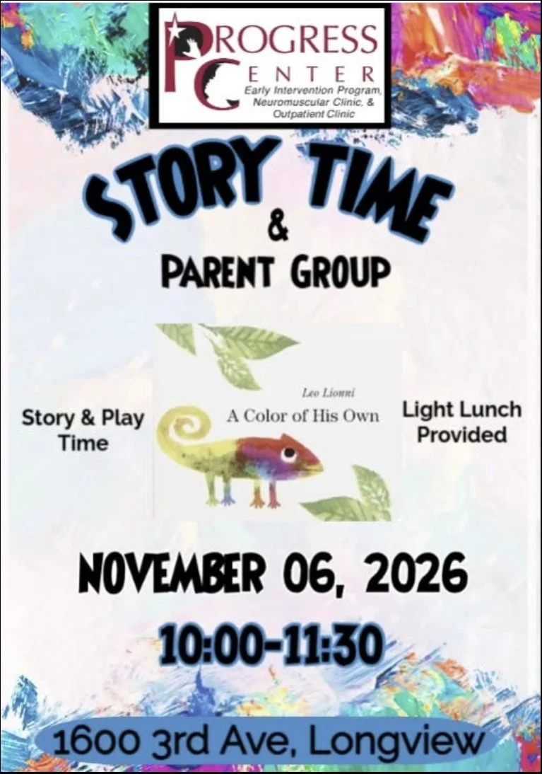 Story Time & Parent Group — Progress Center